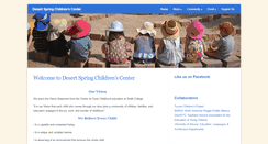 Desktop Screenshot of desertspringschool.org